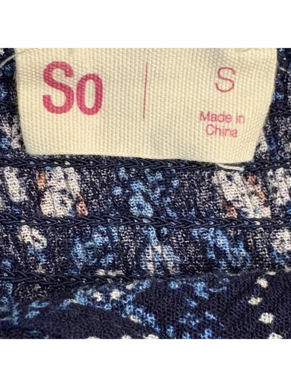 SO Clothing Women's Blue Small Dress - Picture 5 of 5